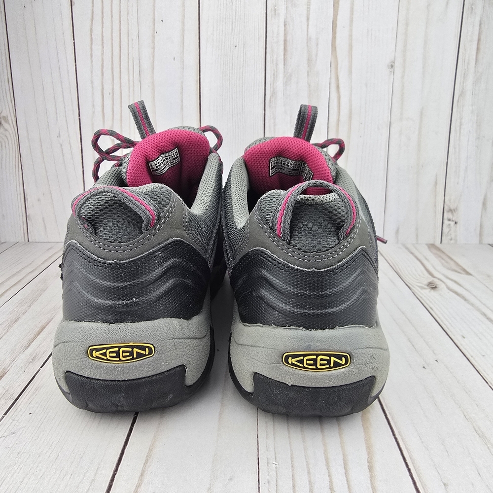 Keen Hiking Shoes Pink and Gray Women’s Size 7.5 - Picture 6 of 16